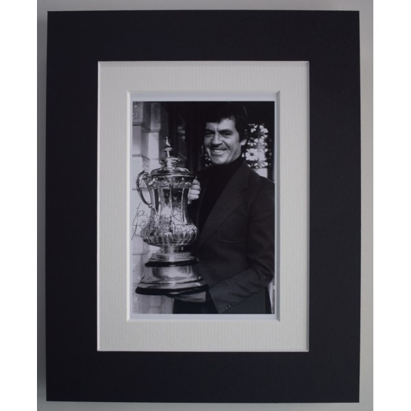 Lawrie McMenemy Signed 10x8 Autograph Photo Display Southampton Football COA AFTAL Perfect Gift Memorabilia		