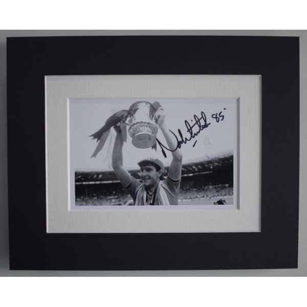 Norman Whiteside Signed 10x8 Autograph Photo Display Man Utd Football COA AFTAL Perfect Gift Memorabilia		