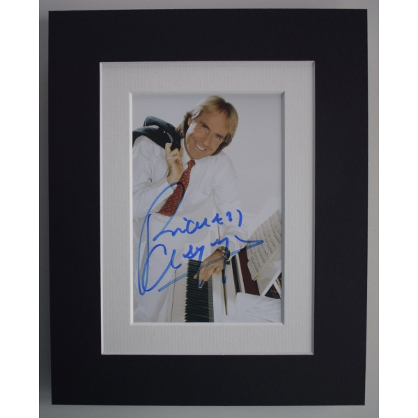 Richard Clayderman Signed 10x8 Autograph Photo Display Music Piano COA AFTAL Perfect Gift Memorabilia		