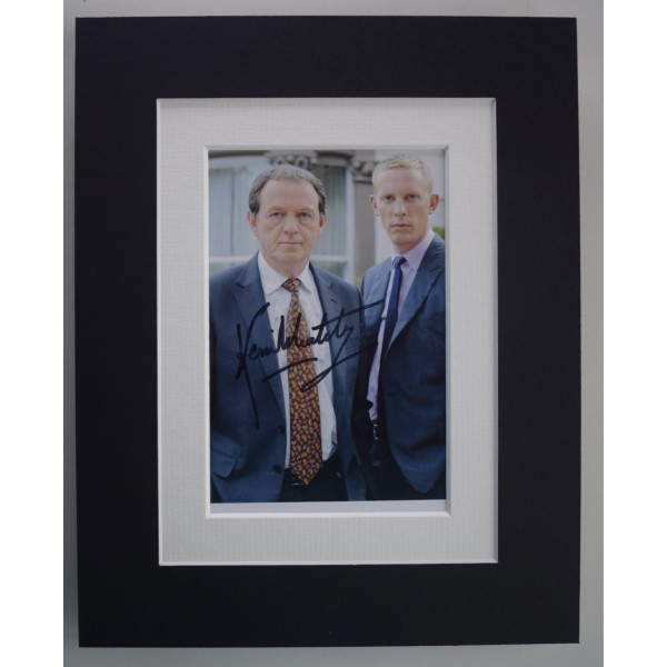 Kevin Whately Signed 10x8 Autograph Photo Display TV Lewis Inspector Morse AFTAL Perfect Gift Memorabilia		