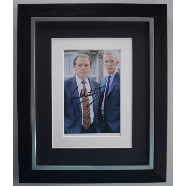 Kevin Whately Signed 10x8 Autograph Photo Display TV Lewis Inspector Morse FRAMED AFTAL Perfect Gift Memorabilia		