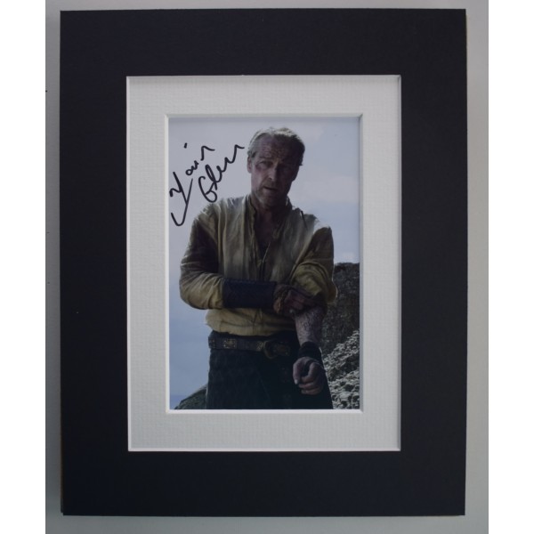 Iain Glen Signed 10x8 Autograph Photo Display Game of Thrones Actor COA AFTAL Perfect Gift Memorabilia		