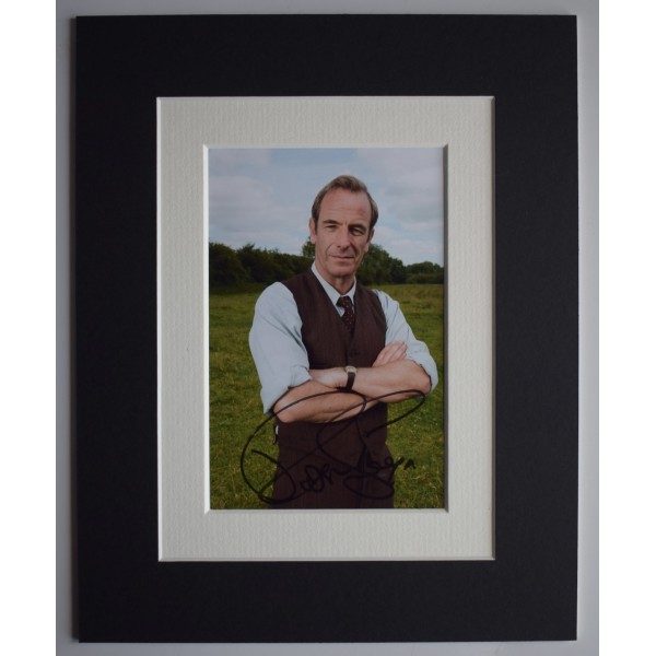 Robson Green Signed Autograph 10x8 photo display TV Grantchester COA AFTAL Perfect Gift Memorabilia	