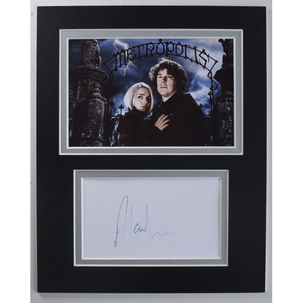 Alan Davies Signed Autograph 10x8 photo display TV Jonathan Creek COA AFTAL Perfect Gift Memorabilia	