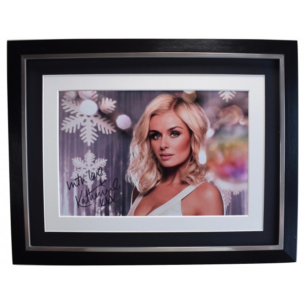 Katherine Jenkins Signed Autograph framed 16x12 photo display Wales Music AFTAL Perfect Gift Memorabilia		