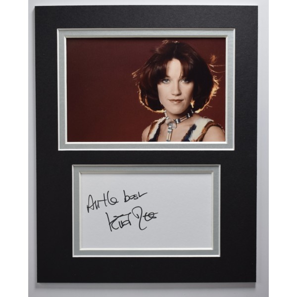 Kiki Dee Signed Autograph 10x8 photo display Music Memorabilia COA AFTAL Perfect Gift Memorabilia		
