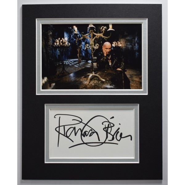 Richard O'Brien Signed Autograph 10x8 photo display Crystal Maze TV COA AFTAL Perfect Gift Memorabilia		