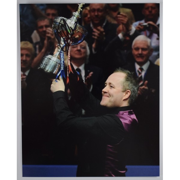 John Higgins Signed Autograph 10x8 Photo Snooker Champion Sport COA AFTAL Perfect Gift Memorabilia		