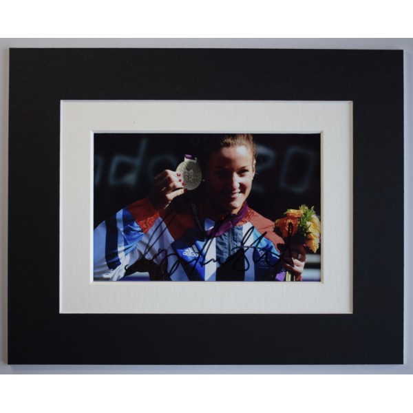 Lizzie Armitstead Deignan Signed Autograph 10x8 photo display Cycling Olympics AFTAL Perfect Gift Memorabilia		