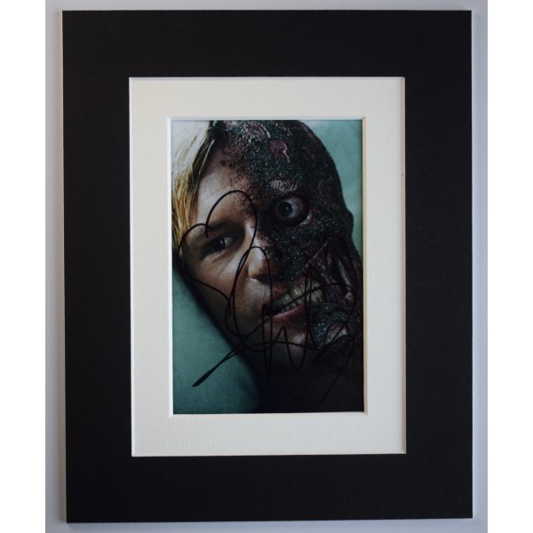 Aaron Eckhart Signed Autograph 10x8 photo display Batman Dark Knight Film AFTAL Perfect Gift Memorabilia	