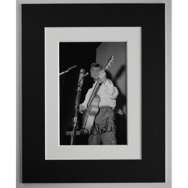 Tommy Steele Signed Autograph 10x8 photo photograph display Music Film COA AFTAL Perfect Gift Memorabilia	