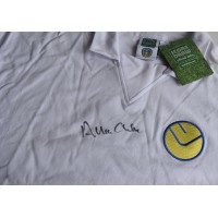 Allan Clarke Signed Shirt Leeds United NEW BNWT Tags Football COA AFTAL Perfect Gift Memorabilia	
