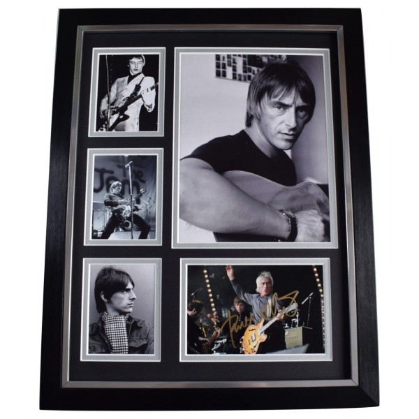 Paul Weller Signed Autograph framed 16x12 photo display Jam Style Council Music AFTAL Perfect Gift Memorabilia	