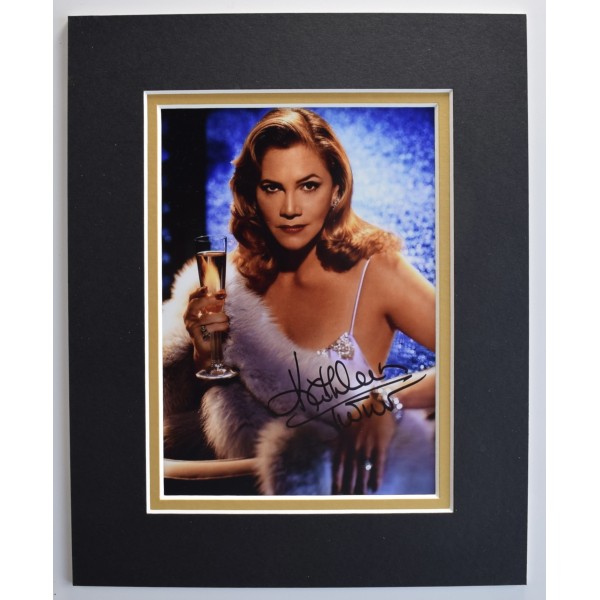 Kathleen Turner Signed Autograph 10x8 photo display Film Who Framed Roger Rabbit AFTAL Perfect Gift Memorabilia	