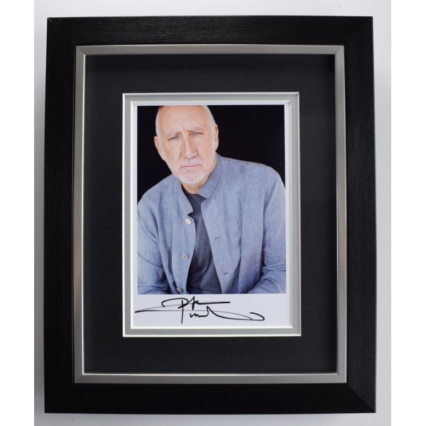 Pete Townshend Signed Autograph 10x8 photo display Framed The Who Music AFTAL Perfect Gift Memorabilia COA