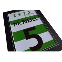 Billy McNeill A4 Photo Display Football Celtic Trophy Honours Lisbon Lions Perfect Gift Memorabilia