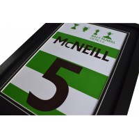 Billy McNeill A4 Photo Display Framed Football Celtic Trophy Honours Lisbon Lions Perfect Gift Memorabilia