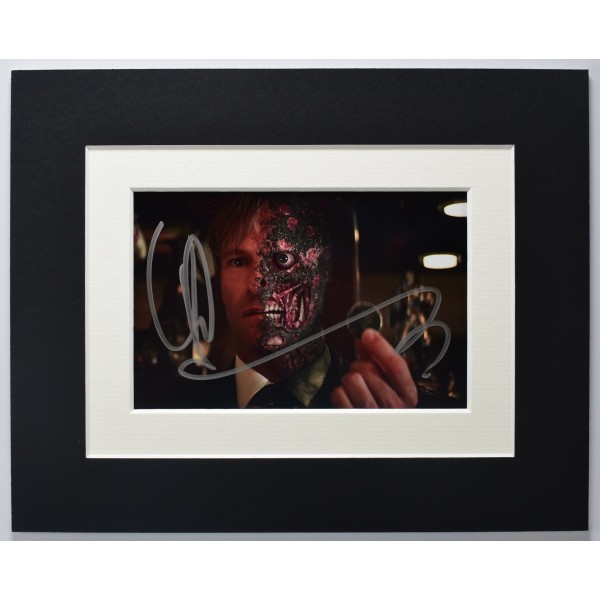 Aaron Eckhart Signed Autograph 10x8 photo display Dark Knight Rises Film AFTAL Perfect Gift Memorabilia	