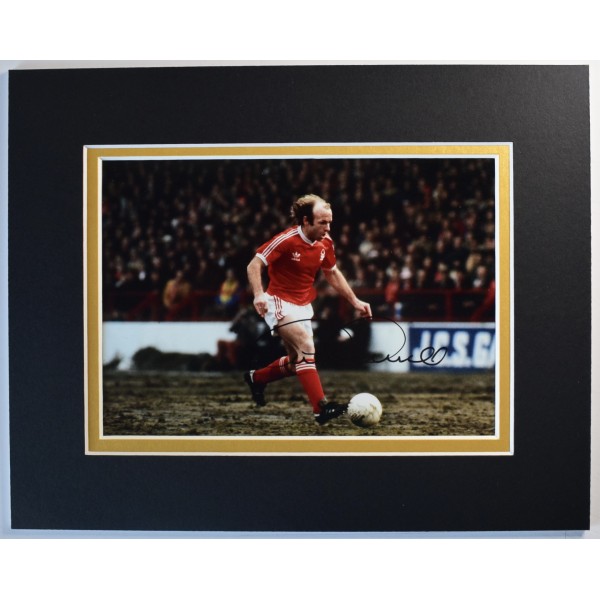 Archie Gemmill Signed Autograph 10x8 photo display Nottingham Forest COA AFTAL Perfect Gift Memorabilia	