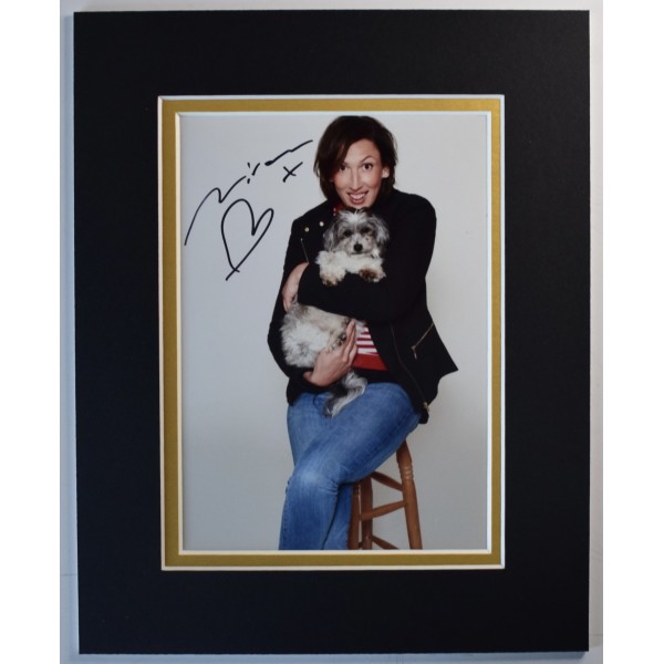 Miranda Hart Signed Autograph 10x8 photo display TV Peggy & Me Comedy COA AFTAL Perfect Gift Memorabilia	