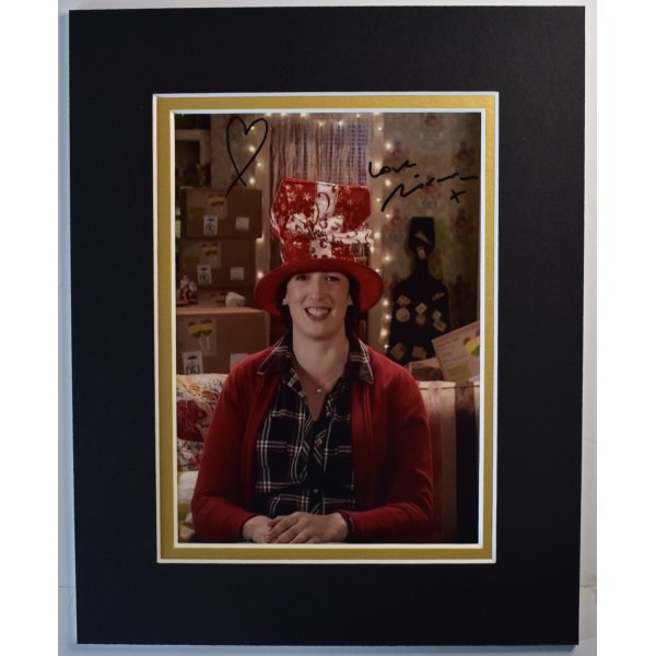 Miranda Hart Signed Autograph 10x8 photo display TV Peggy & Me Comedy COA AFTAL Perfect Gift Memorabilia	