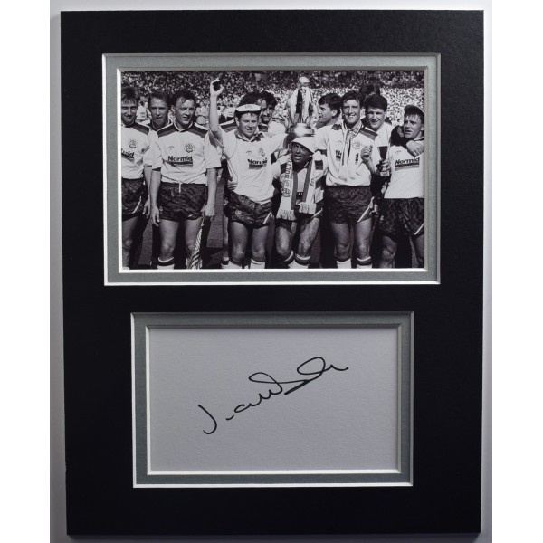 Julian Darby Signed Autograph 10x8 photo display Bolton Wanderers Football AFTAL Perfect Gift Memorabilia	