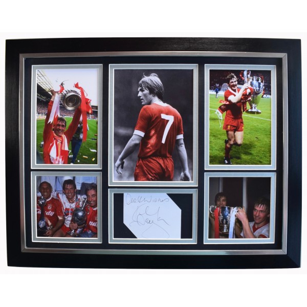 Kenny Dalglish Signed Autograph framed 16x12 photo display Liverpool Football AFTAL Perfect Gift Memorabilia	
