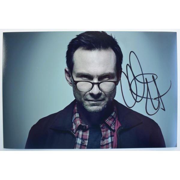 Christian Slater Signed Autograph 12x8 photo photograph Mr Robot TV Film AFTAL Perfect Gift Memorabilia	