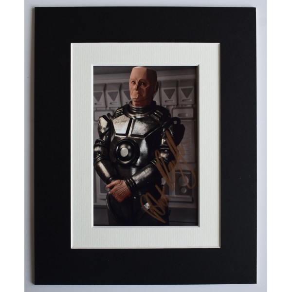 Robert Llewellyn Signed Autograph 10x8 photo display Red Dwarf TV Actor COA Perfect Gift Memorabilia	