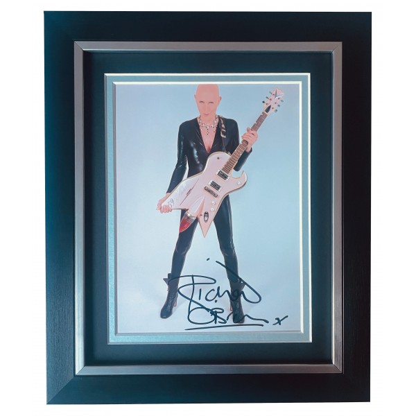 Richard O'Brien Signed 10x8 Framed Photo Autograph Display Rocky Horror Crystal Maze Perfect Gift Memorabilia	