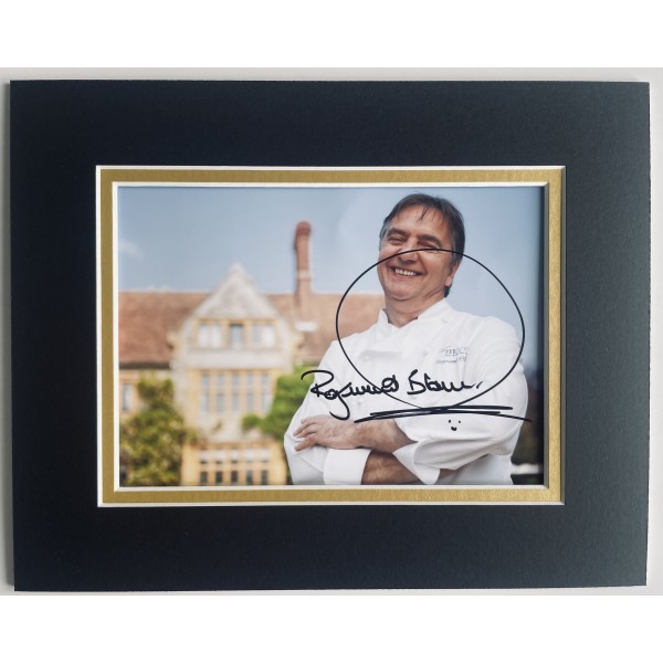 Raymond Blanc Signed Autograph 10x8 photo display Le Manoir aux Quat' Saisons Perfect Gift Memorabilia	