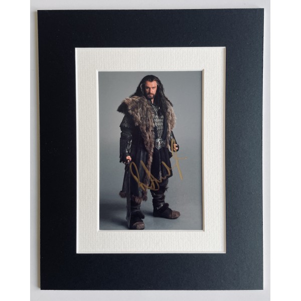 Richard Armitage Signed Autograph 10x8 photo mount display Film Hobbit Actor COA Perfect Gift Memorabilia	