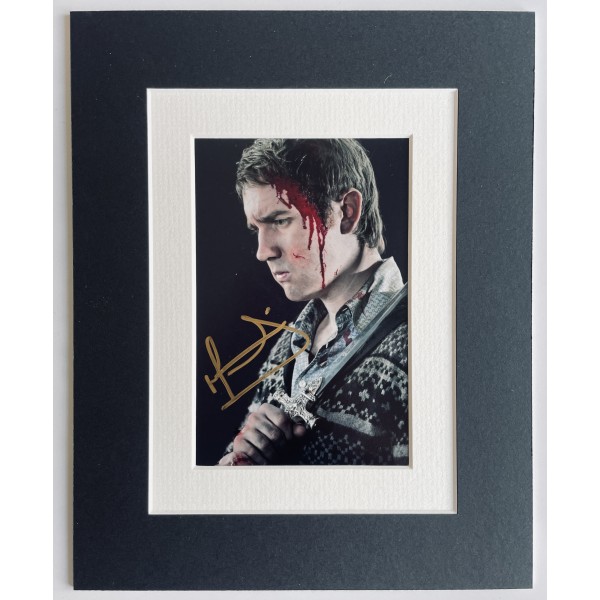 Matthew Lewis Signed Autograph 10x8 photo display Film Harry Potter Actor COA Perfect Gift Memorabilia	