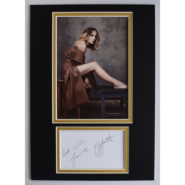 Joanne Froggatt Signed Autograph A4 photo display Downton Abbey TV COA AFTAL Perfect Gift Memorabilia	