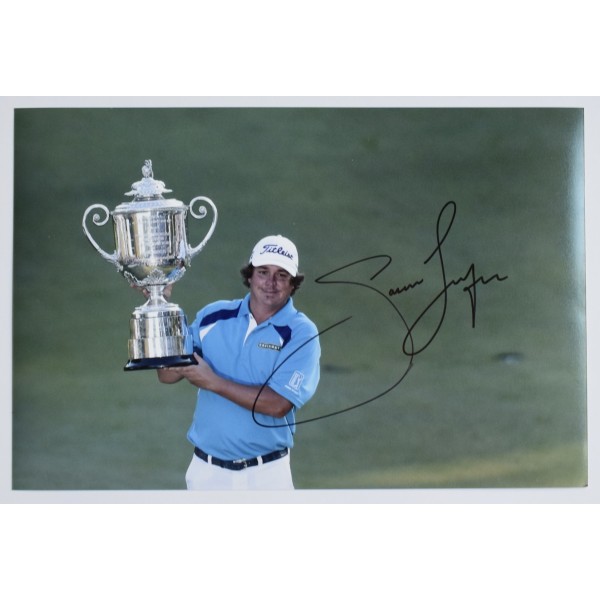 Jason Dufner Signed Autograph 12x8 photo photograph Golf Open Ryder Cup AFTAL Perfect Gift Memorabilia	