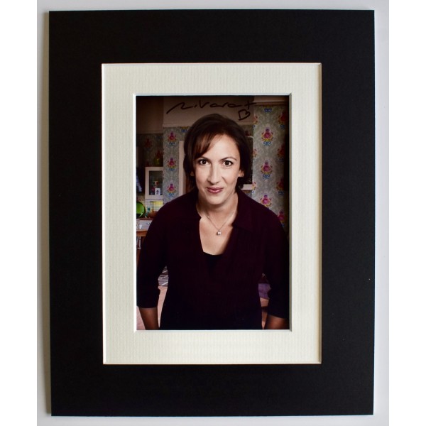 Miranda Hart Signed Autograph 10x8 photo display Comedy TV Actress Peggy & Me AFTAL Perfect Gift Memorabilia	