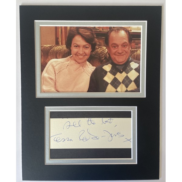 Tessa Peake Jones Signed Autograph 10x8 photo mount display Only Fools Horses TV Perfect Gift Memorabilia	