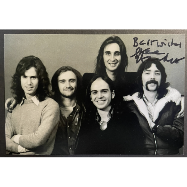 Steve Hackett Signed Autograph signature 6x4 Photo Music Singer Genesis COA