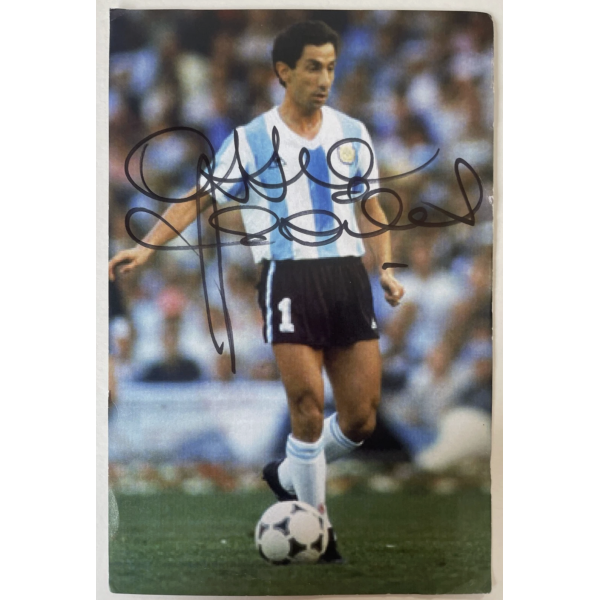 Ossie Ardiles Signed Autograph Signature 6x4 Photo Argentina Football COA