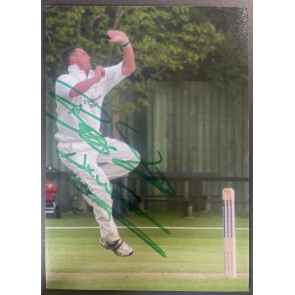 Darren Gough Signed Autograph Signature 7x5 Photo England Cricket Ashes COA