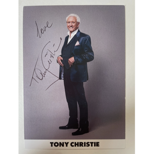 Tony Christie Signed Autograph 6x4 official photo photograph Music Singer COA