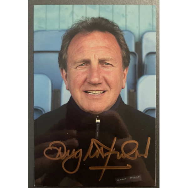 Roy McFarland Signed Autograph Signature 6x4 Photo Derby County Football COA