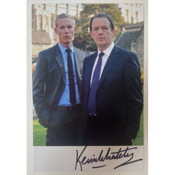Kevin Whately Signed Official Autograph 6x4 Photo TV Lewis Inspector Morse COA