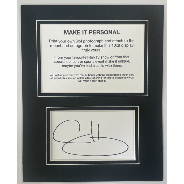 Gavin Hastings Signed Autograph 10x8 display ADD OWN PHOTO Rugby Union Scotland Perfect Gift Memorabilia	
