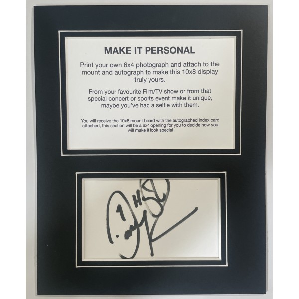 Danny Houghton Signed Autograph 10x8 display ADD OWN PHOTO Rugby League Hull FC Perfect Gift Memorabilia	