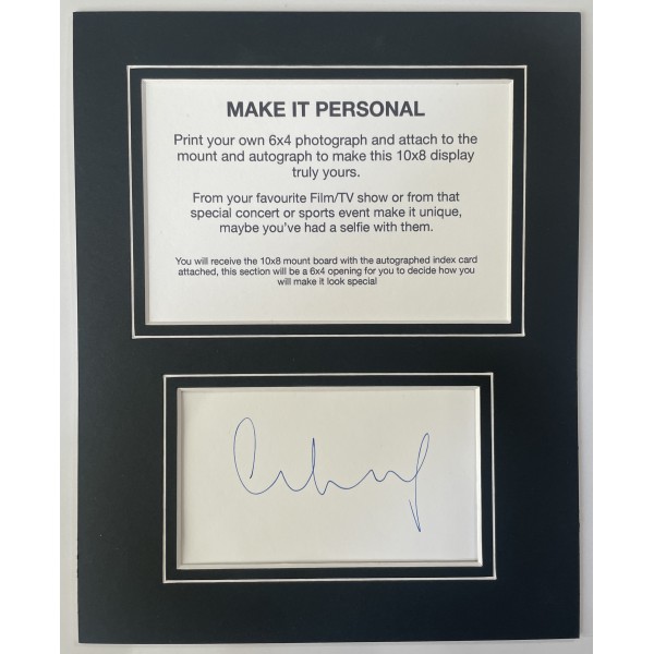 Mike Atherton Signed Autograph 10x8 display ADD OWN PHOTO England Cricket COA Perfect Gift Memorabilia	