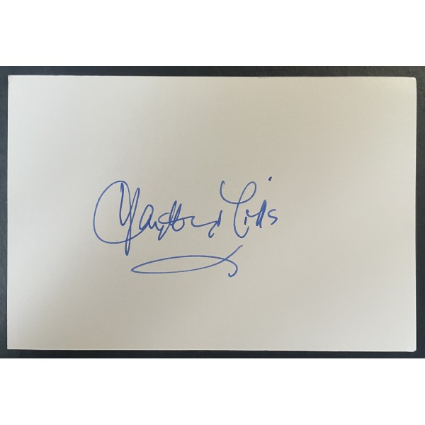 Hayley Mills Signed Autograph White Index Card TV Film Pollyanna Actress COA Perfect Gift Memorabilia	
