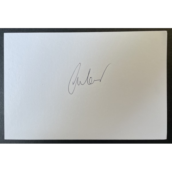 Anton Lesser Signed Autograph White Index Card Wolf Hall Endeavour Actor COA Perfect Gift Memorabilia	