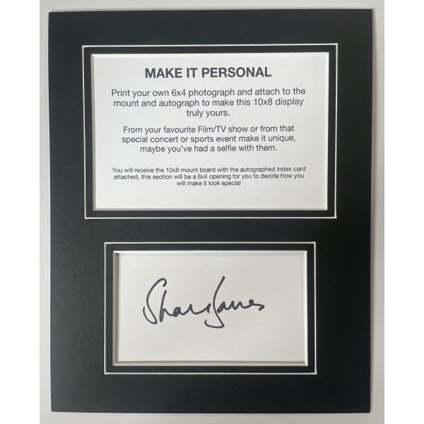 Sharron Davies Signed Autograph 10x8 display ADD OWN PHOTO Swimming Gladiators Perfect Gift Memorabilia	