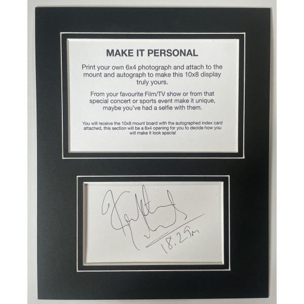 Jonathan Edwards Signed Autograph 10x8 display ADD OWN PHOTO Triple Jump COA Perfect Gift Memorabilia	